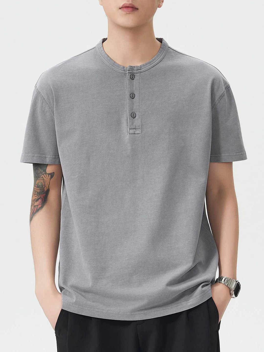 Retro Washed Loose-fit T-shirts - Image 2