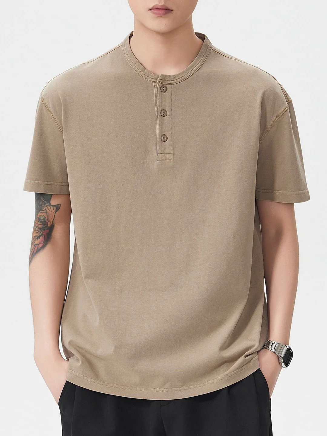 Retro Washed Loose-fit T-shirts - Image 3