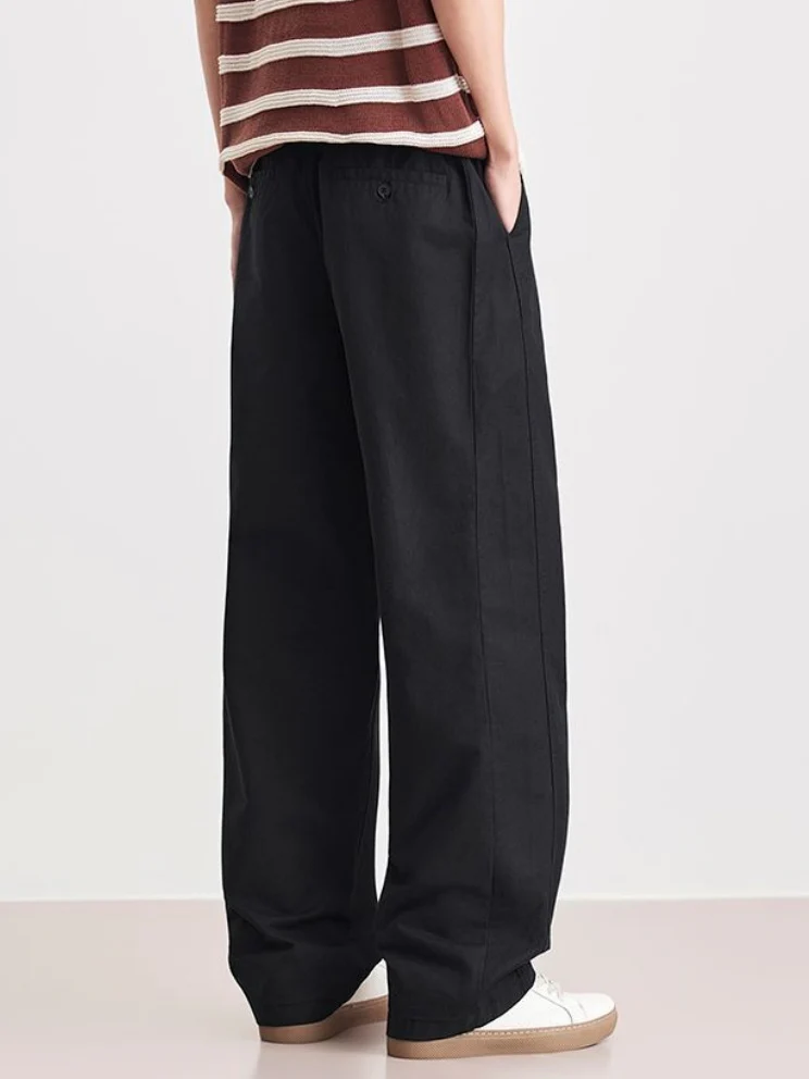 Loose-fit Drape Patchwork Pants - Image 6