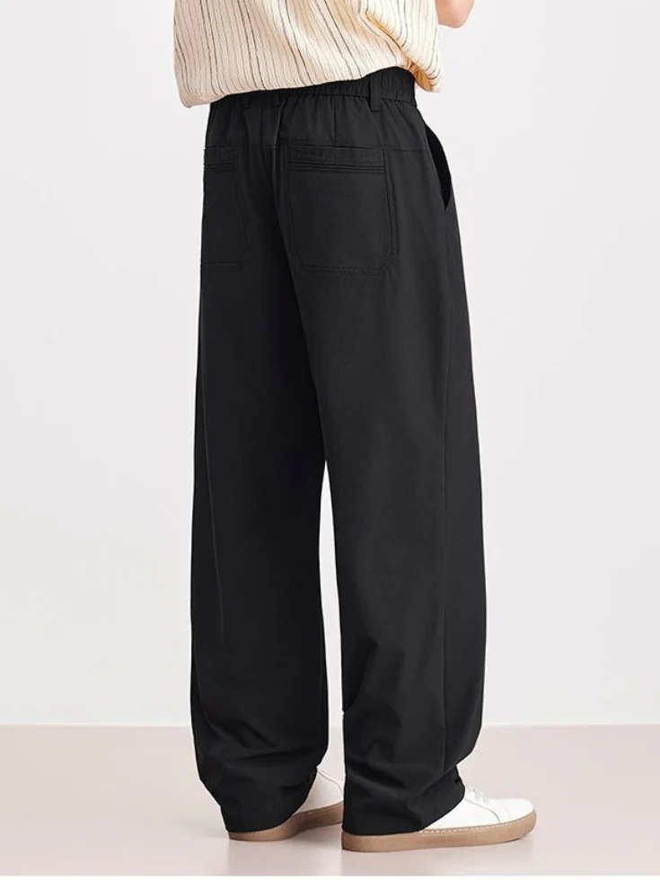 Drape Tight Straight-fit Pants - Image 2
