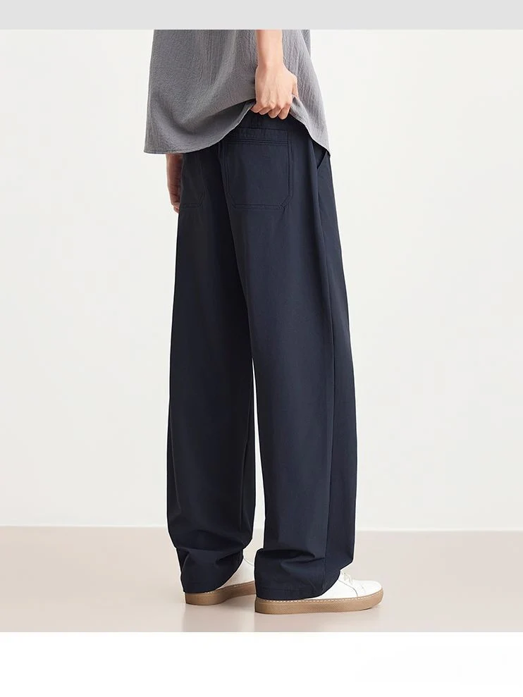 Drape Tight Straight-fit Pants - Image 4