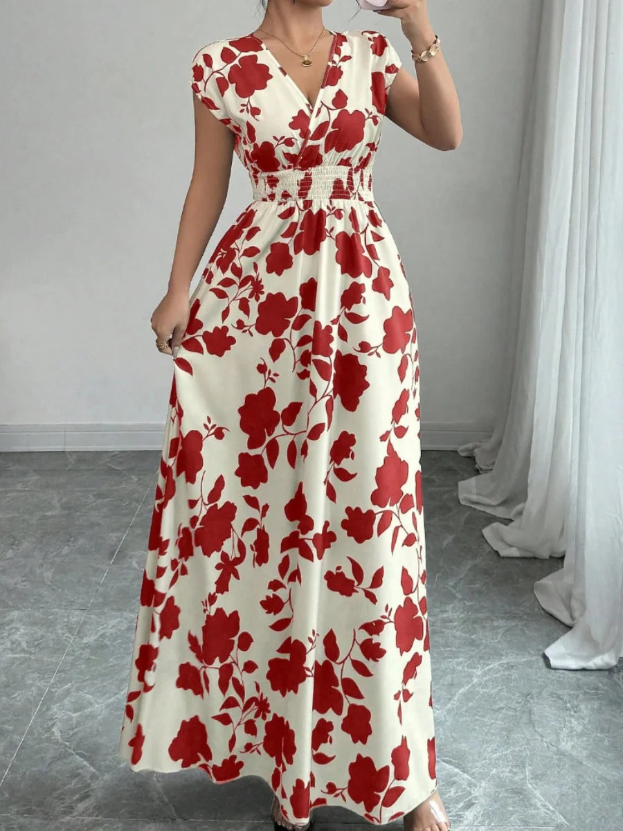Hit Flowers Plants And Flowers Maxi Dresses - Image 13