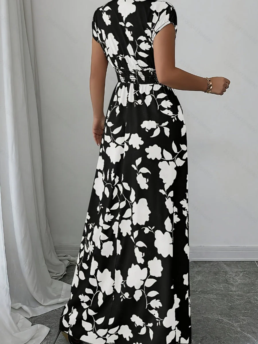 Hit Flowers Plants And Flowers Maxi Dresses - Image 25