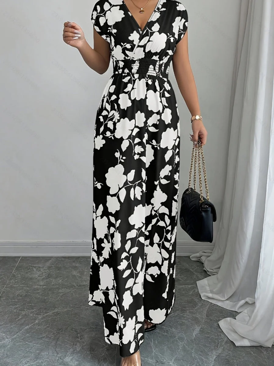 Hit Flowers Plants And Flowers Maxi Dresses - Image 26