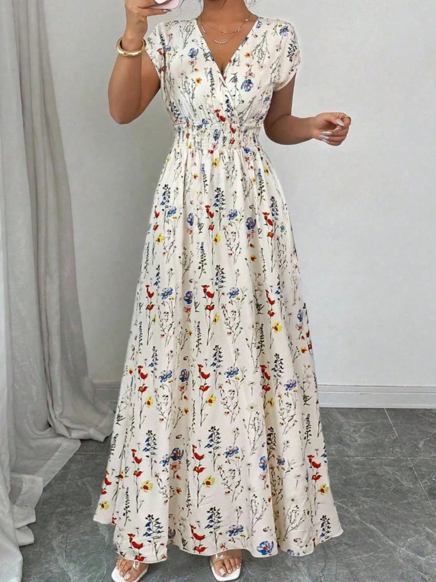 Hit Flowers Plants And Flowers Maxi Dresses - Image 33