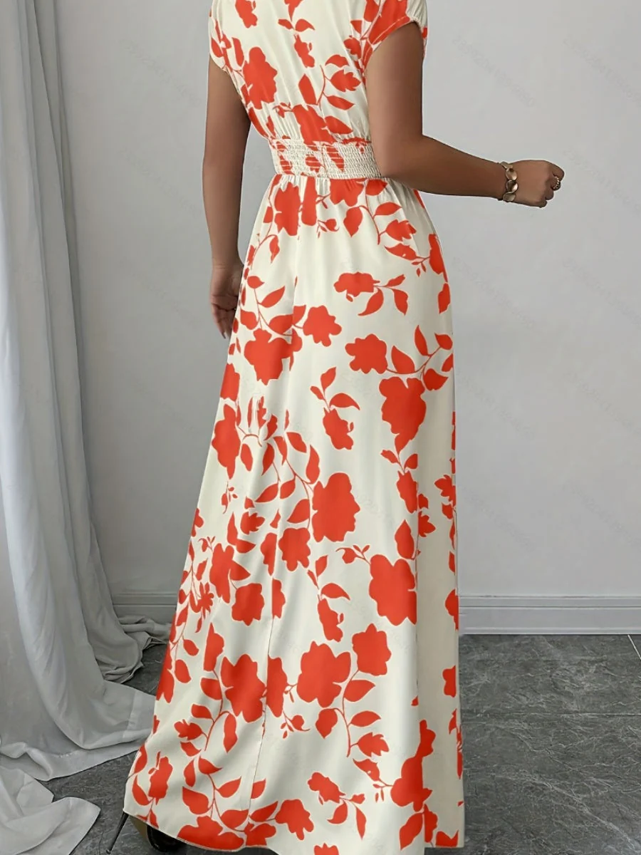 Hit Flowers Plants And Flowers Maxi Dresses - Image 7