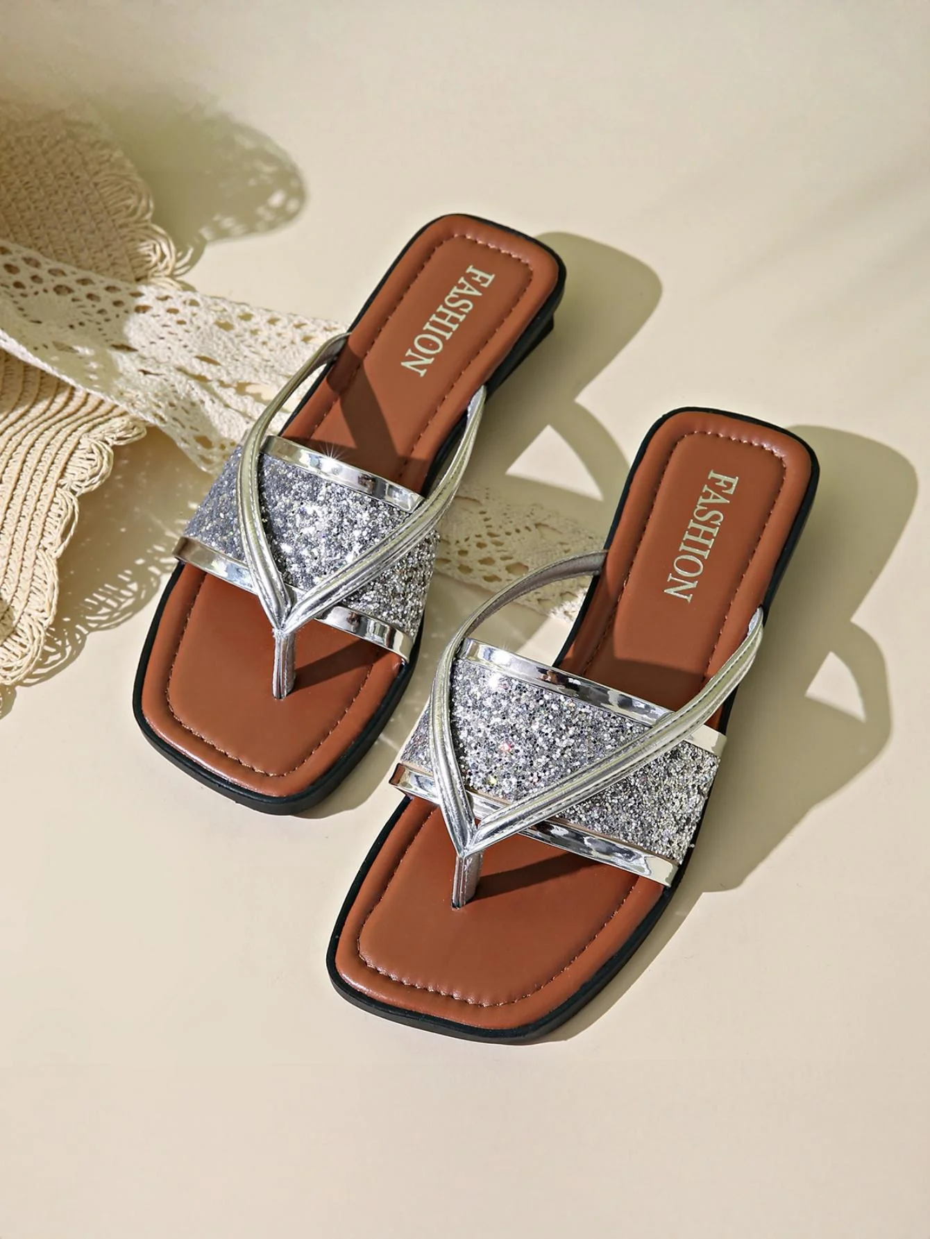 Sequined Flip-flops - Image 8
