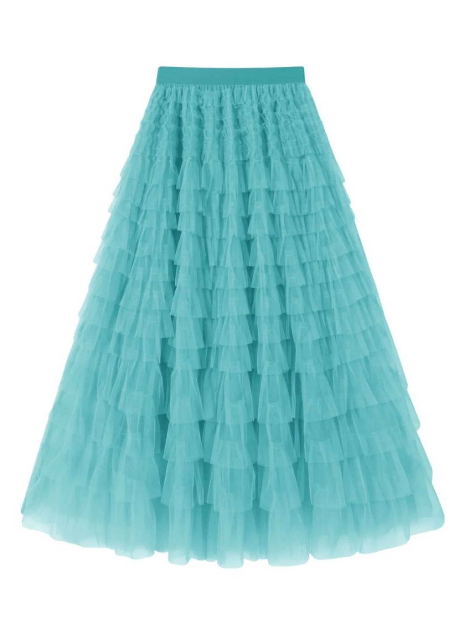 Mesh Multi-story Sweet Cake Skirt - Image 12