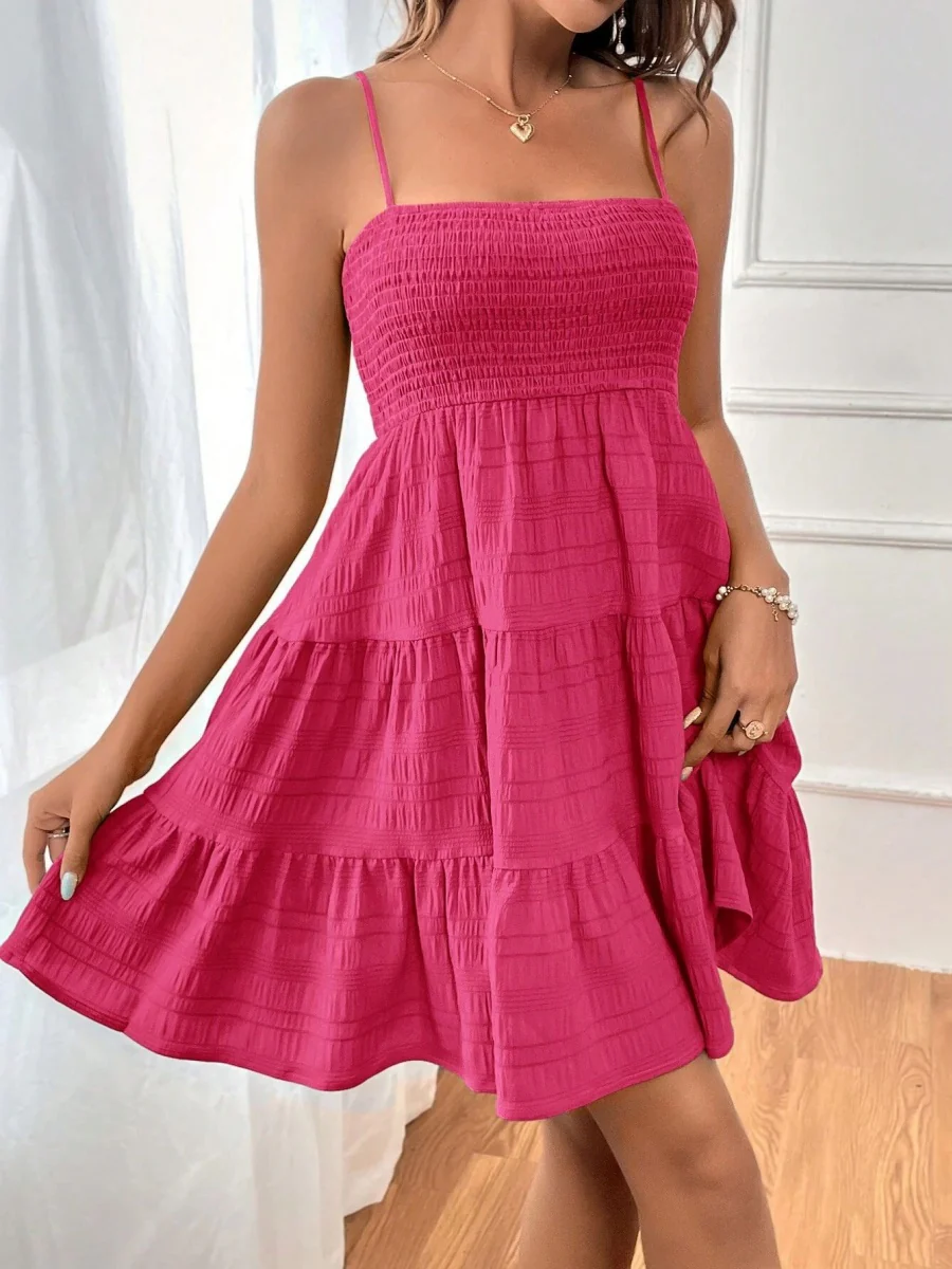 Hit Pleated Mini&Short Dresses - Image 19