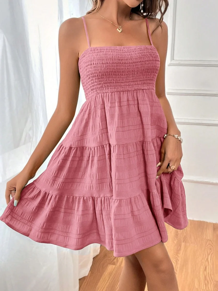 Hit Pleated Mini&Short Dresses - Image 27