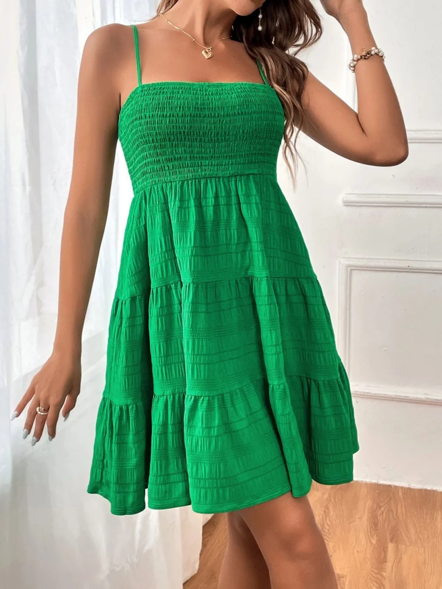 Hit Pleated Mini&Short Dresses - Image 29