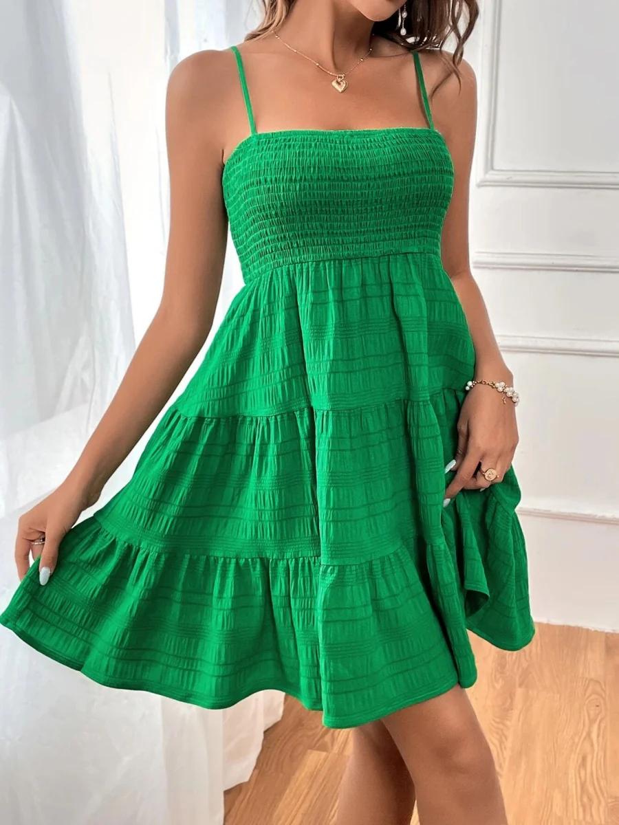 Hit Pleated Mini&Short Dresses - Image 31