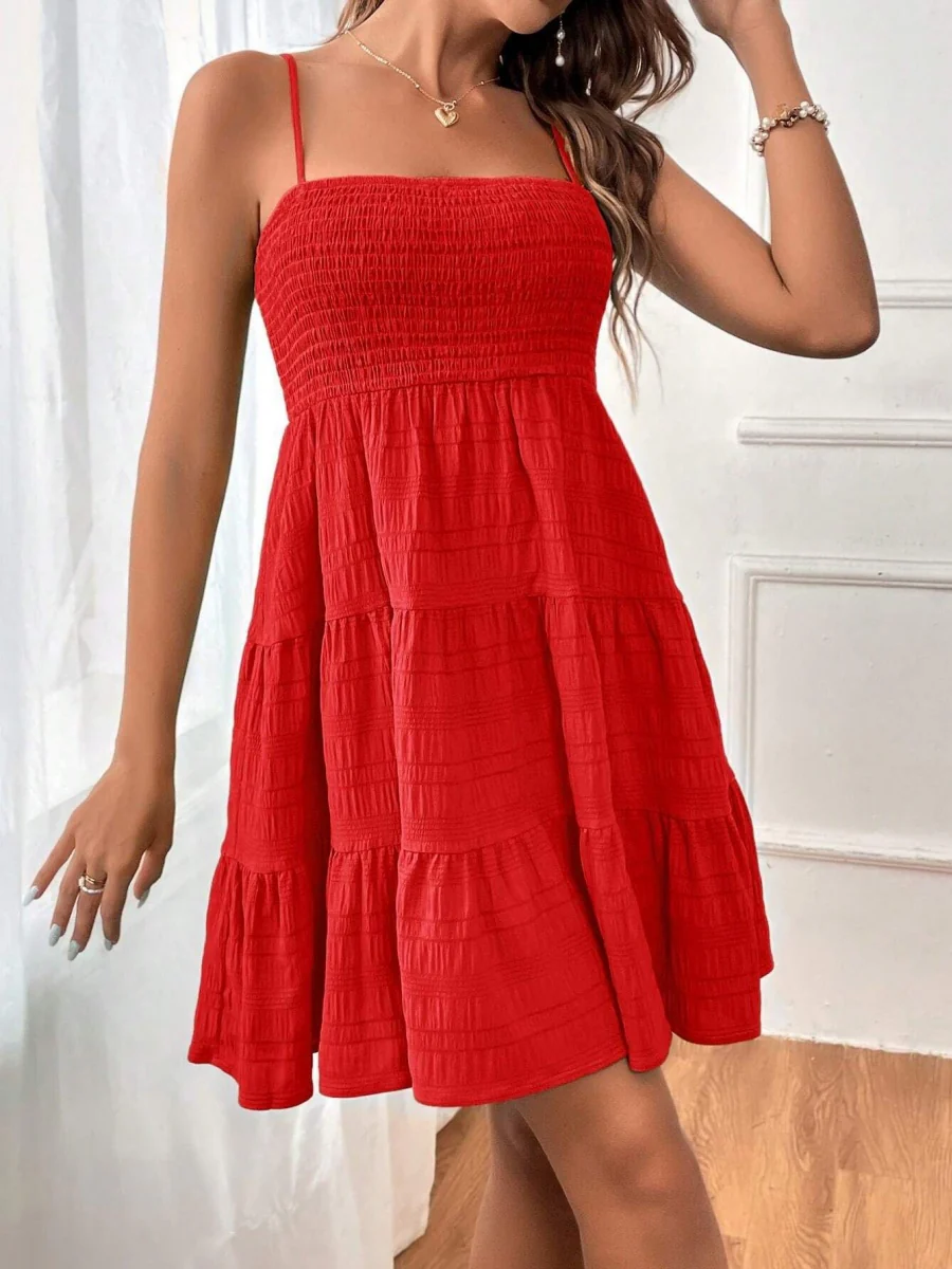 Hit Pleated Mini&Short Dresses - Image 5
