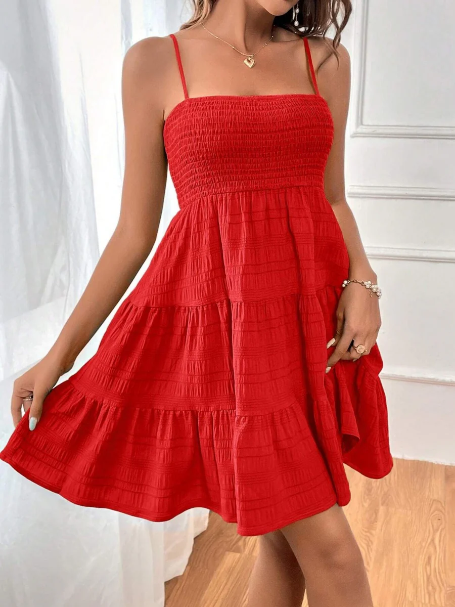 Hit Pleated Mini&Short Dresses - Image 7