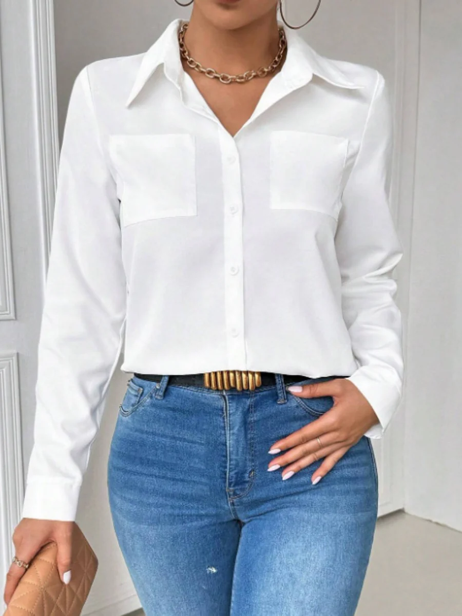Collared Button-down Casual Shirt - Image 4