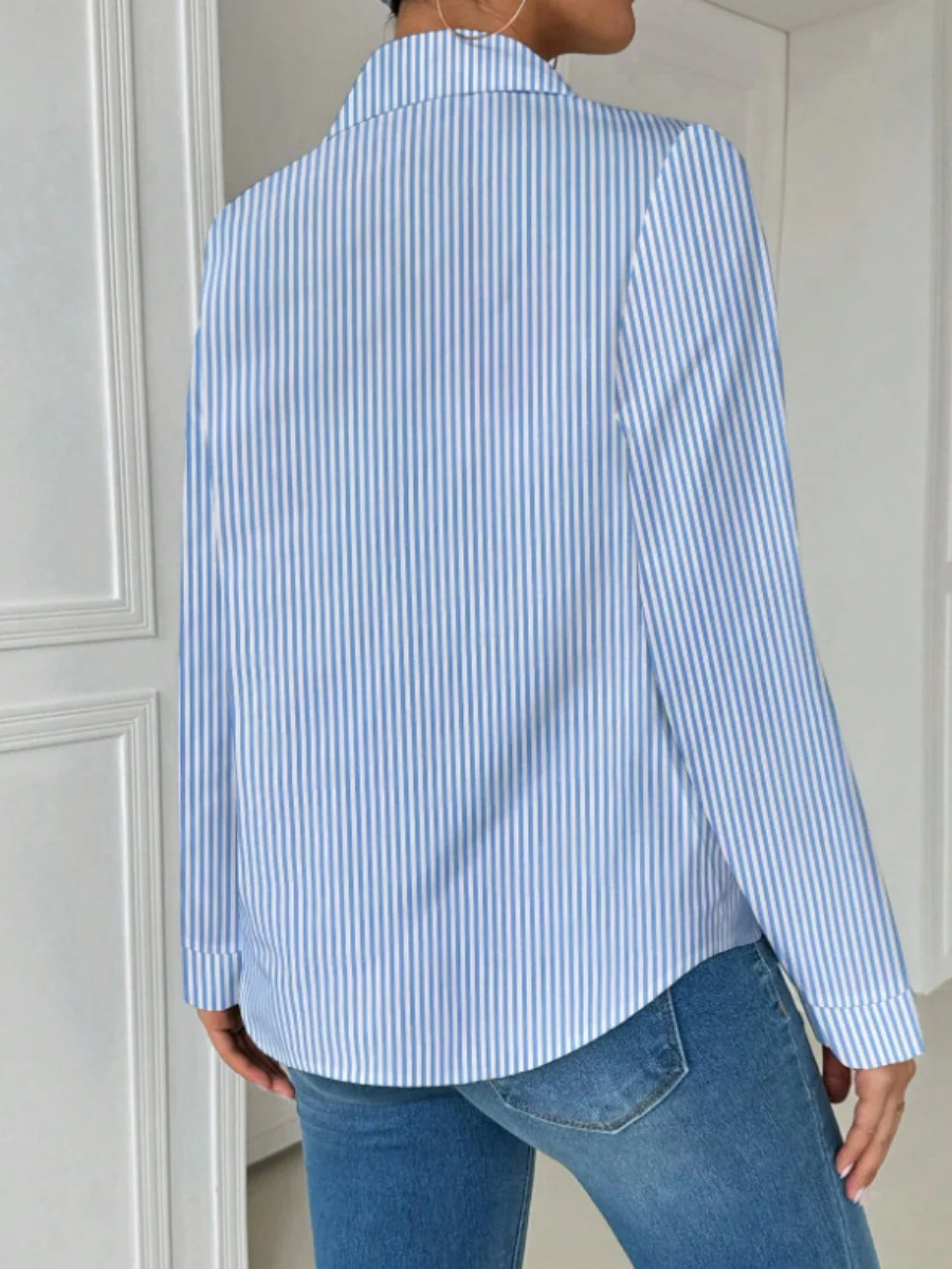 Collared Button-down Casual Shirt - Image 7