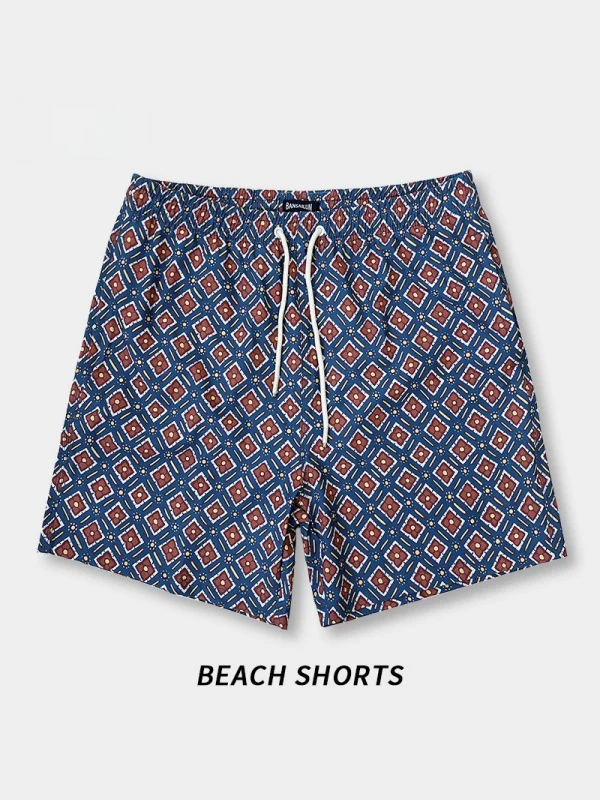 Double Layer Plus Size Loose-fit Quick-drying Beach Shorts - Image 3