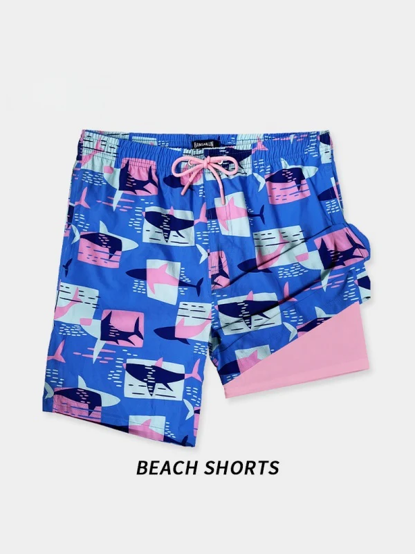 Outerwear Quick-drying Micro-elasticity Beach Shorts - Image 6