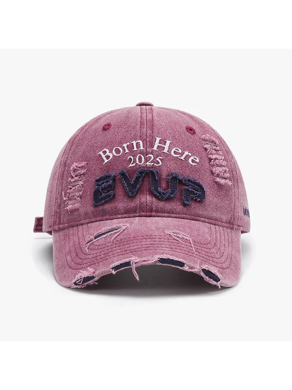 Washed 3D Letters Embroidery Baseball Caps - Image 7
