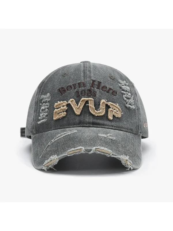 Washed 3D Letters Embroidery Baseball Caps - Image 8