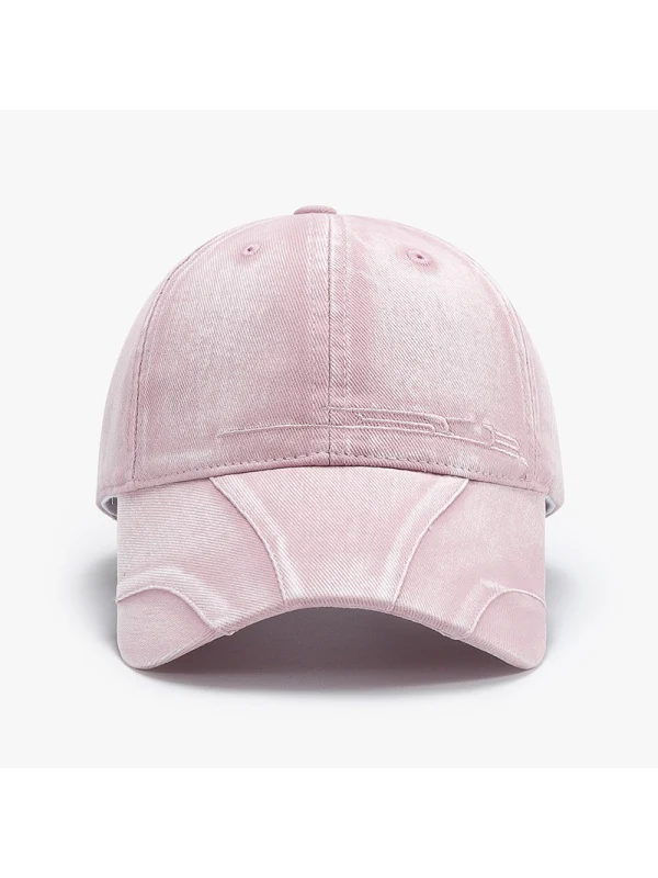 Denim Distressed Washed Shade Baseball Caps - Image 4