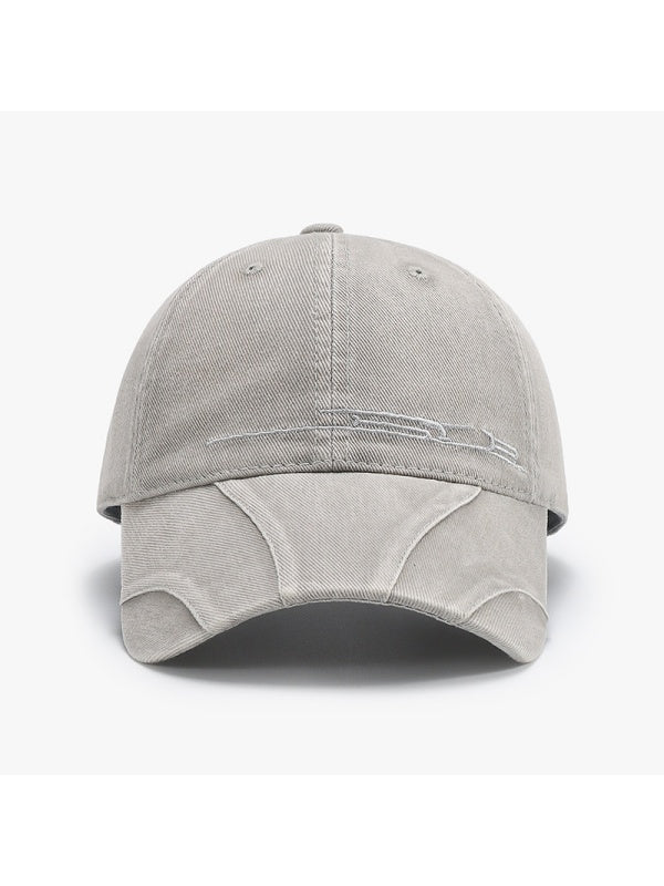 Denim Distressed Washed Shade Baseball Caps - Image 6
