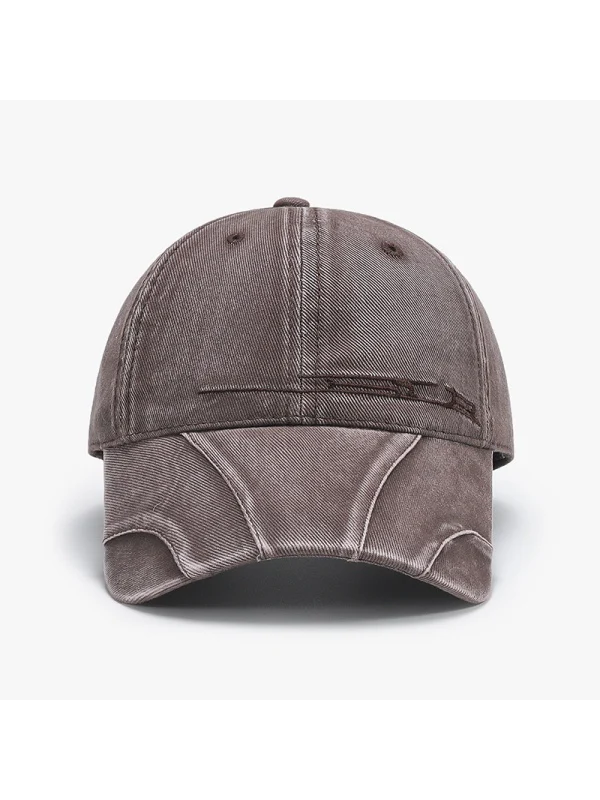 Denim Distressed Washed Shade Baseball Caps - Image 7