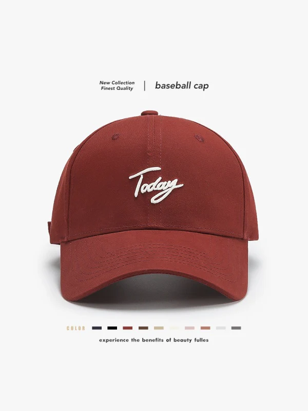 Embroidery Letter Baseball Caps