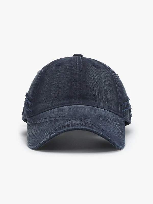 Distressed Letter Embroidery Baseball Caps - Image 5