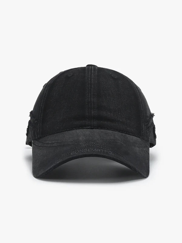 Distressed Letter Embroidery Baseball Caps - Image 6