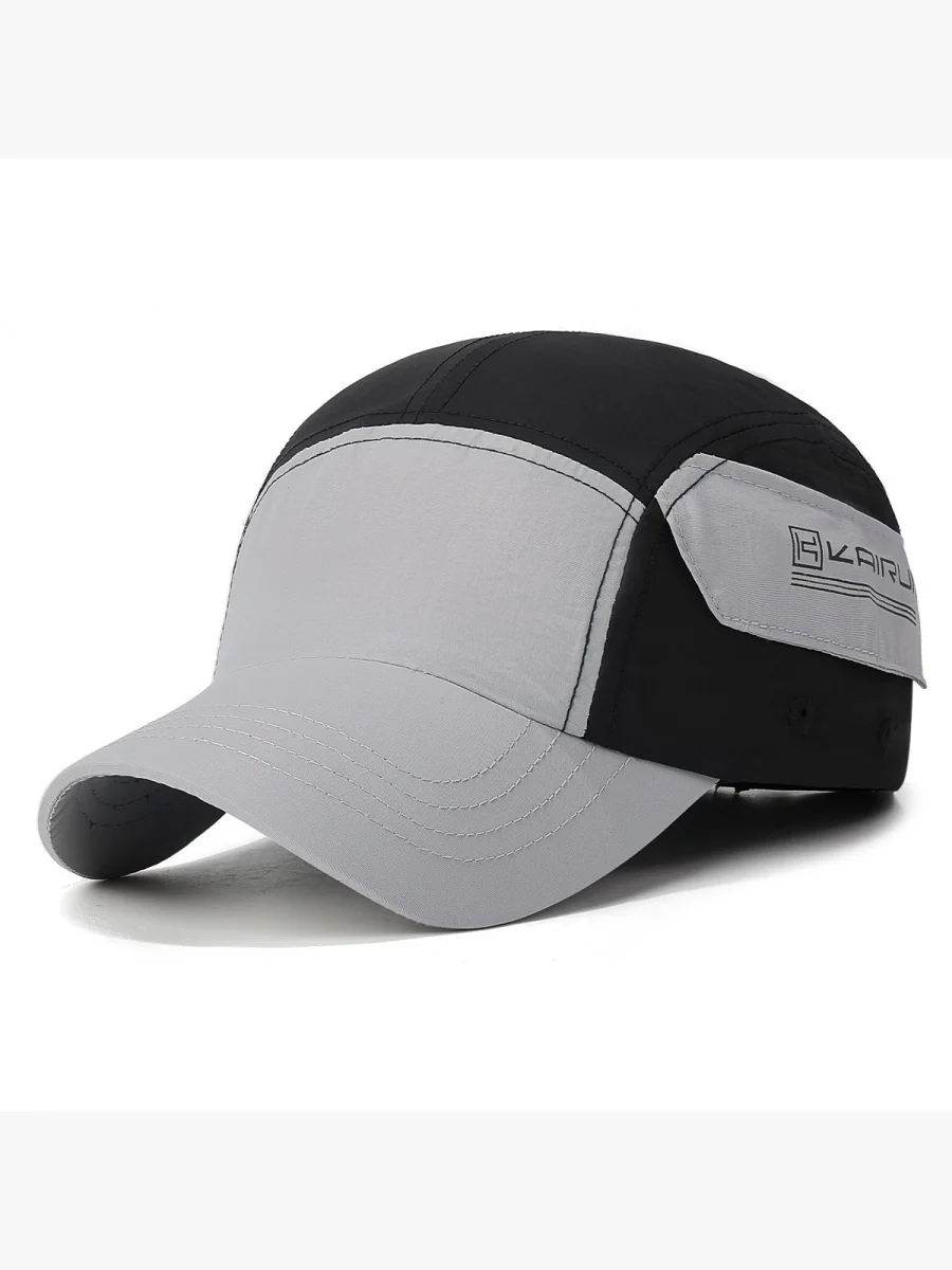 Lightweight Quick-drying Color Blocking Baseball Caps - Image 5