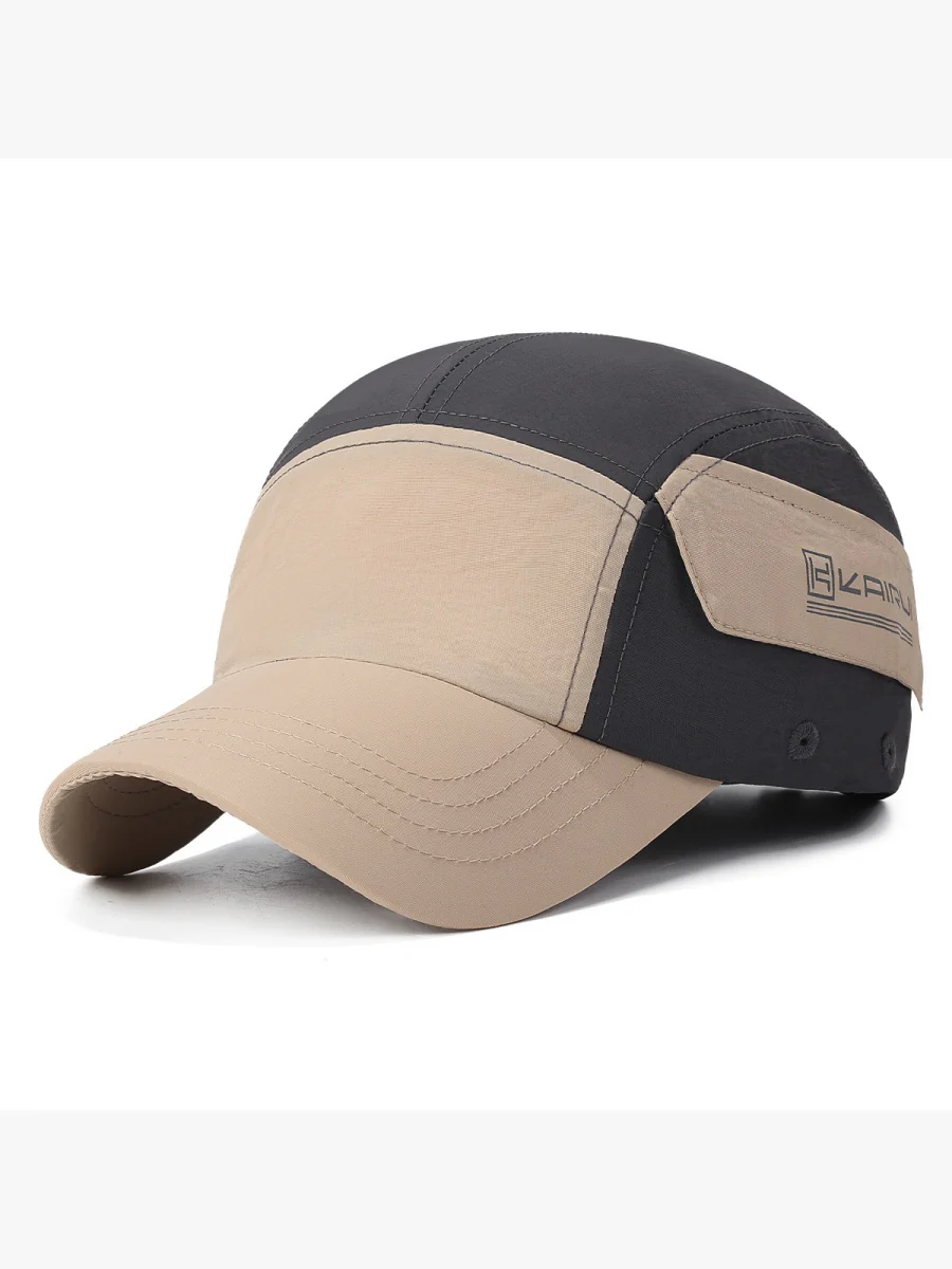 Lightweight Quick-drying Color Blocking Baseball Caps - Image 7