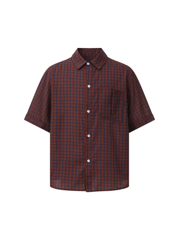 Plaid Retro Shirts - Image 3