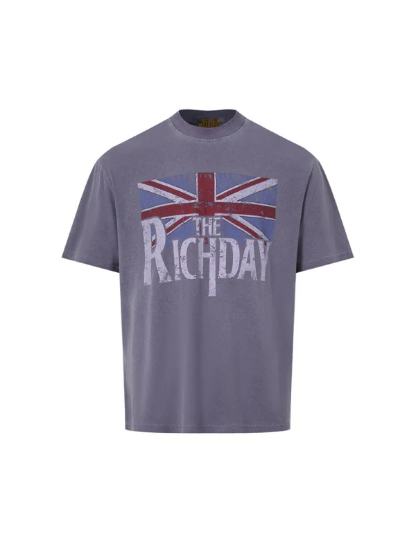 Distressed Retro Printed T-shirts - Image 2