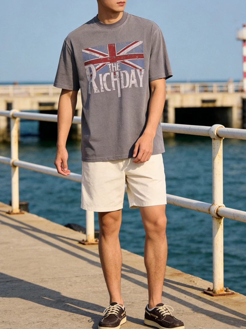 Distressed Retro Printed T-shirts - Image 5