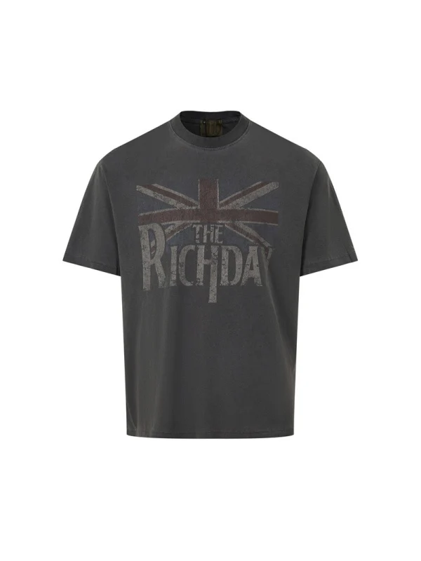 Distressed Retro Printed T-shirts - Image 6