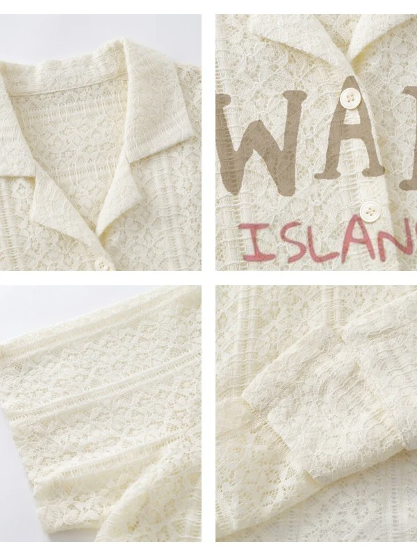 Lace Hawaii Printed Shirts - Image 5