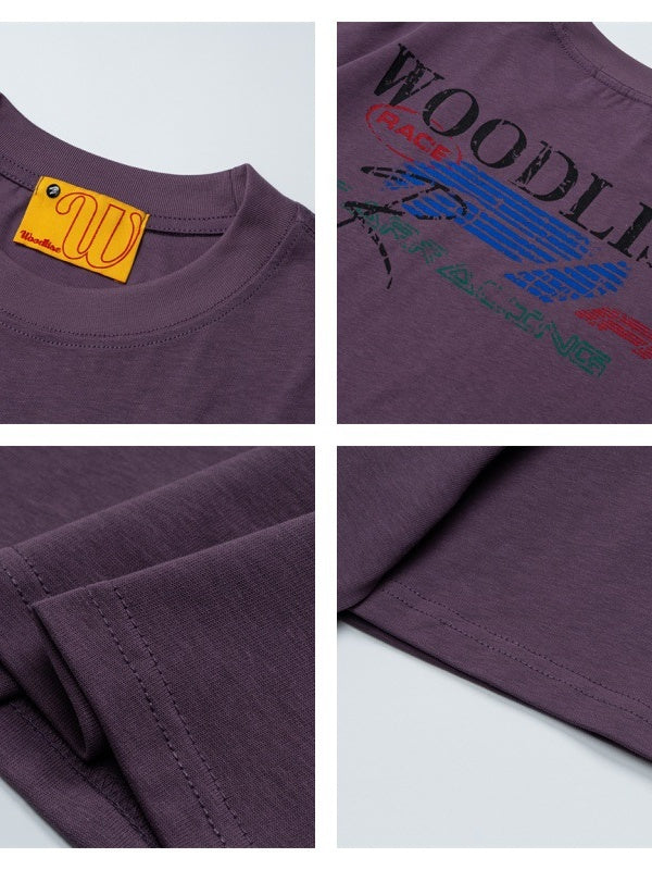 Distressed Number Printed T-shirts - Image 3