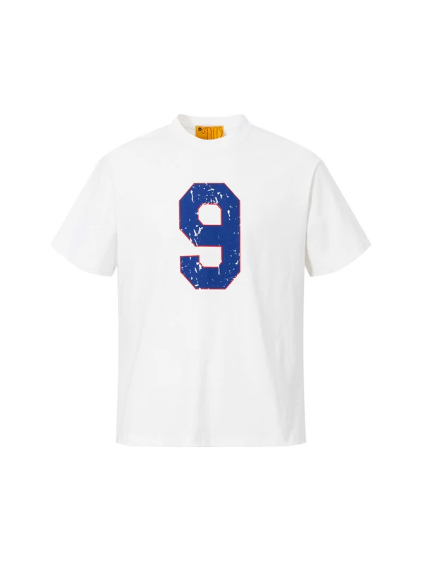 Distressed Number Printed T-shirts - Image 5