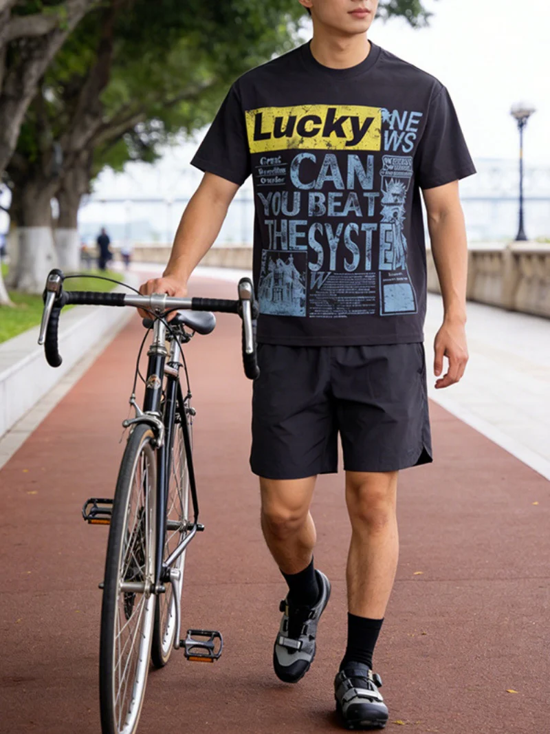 Retro Newspaper Letter Printed T-shirts - Image 5