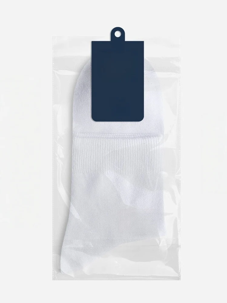 Antibacterial Four Seasons Moisture-wicking Breathable Medium Tube Socks - Image 4