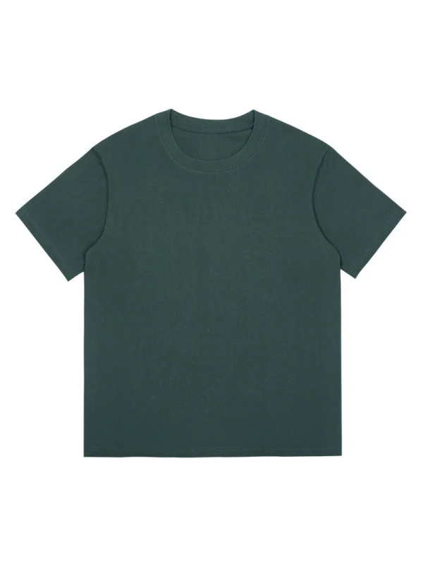 Loose-fit Leisure Solid Color T-shirts - Image 10