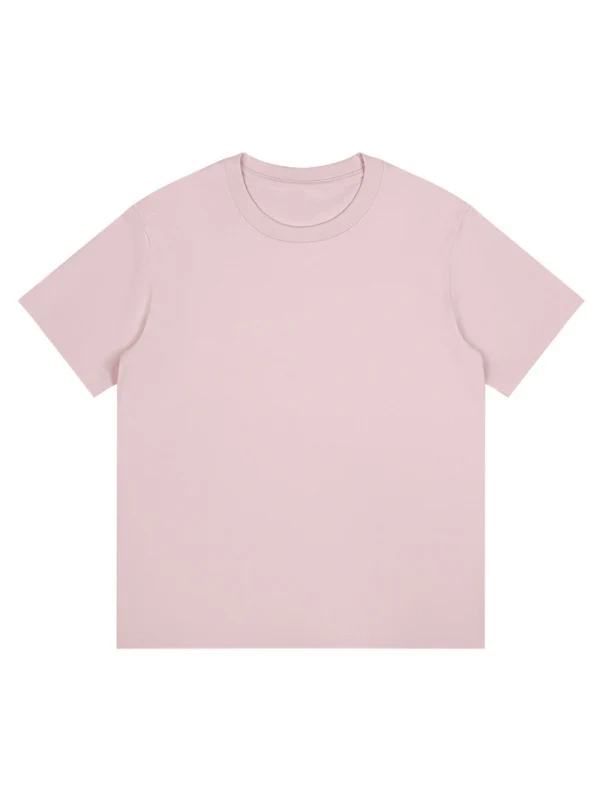 Loose-fit Leisure Solid Color T-shirts - Image 11