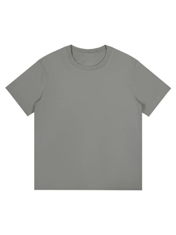 Loose-fit Leisure Solid Color T-shirts - Image 12
