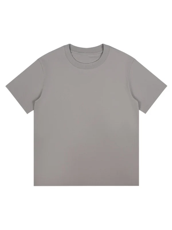 Loose-fit Leisure Solid Color T-shirts - Image 13