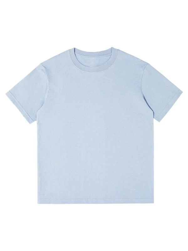 Loose-fit Leisure Solid Color T-shirts - Image 5