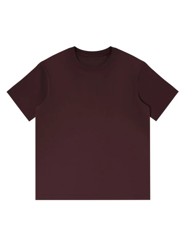 Loose-fit Leisure Solid Color T-shirts - Image 6