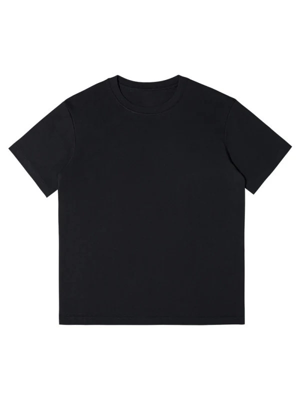 Loose-fit Leisure Solid Color T-shirts - Image 7