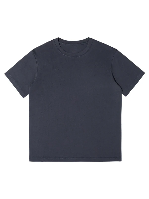 Loose-fit Leisure Solid Color T-shirts - Image 9