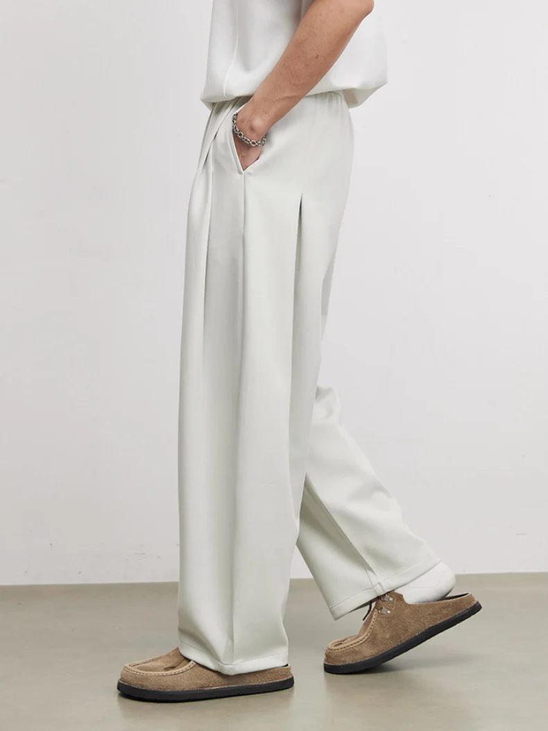 Wide-leg Loose-fit Comfort Pants - Image 2
